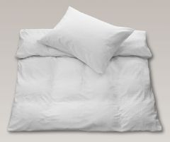 Bettwäsche Quadro weiss